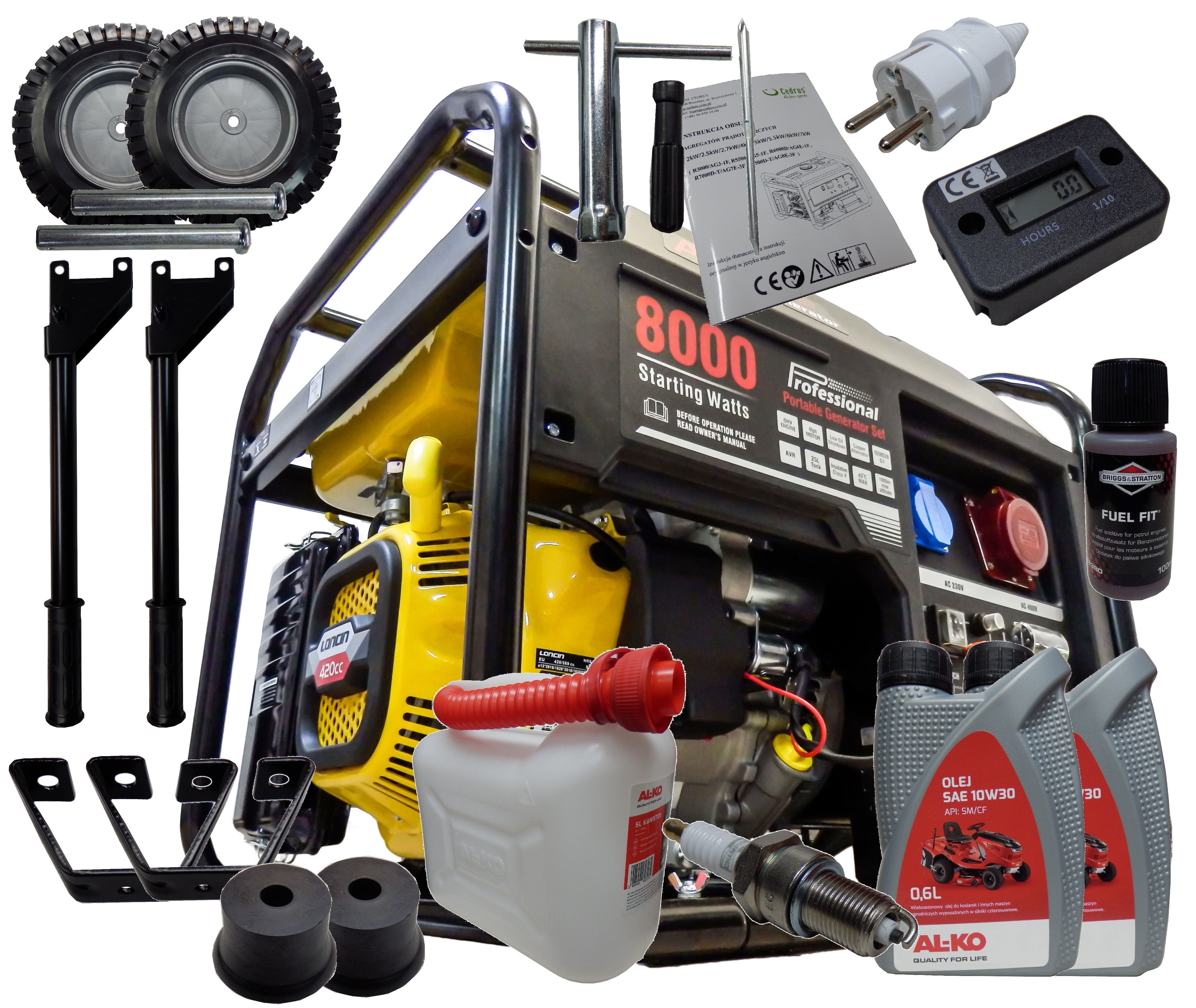 Agregat prądotwórczy Loncin LC8000D-AS