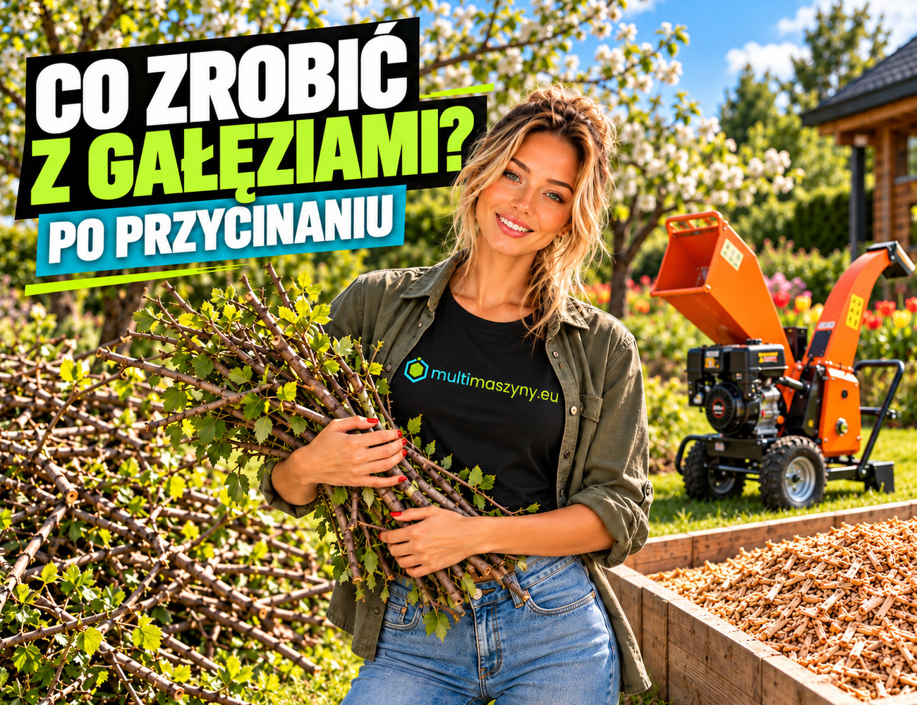 Co zrobić z gałęziami po przycinaniu?