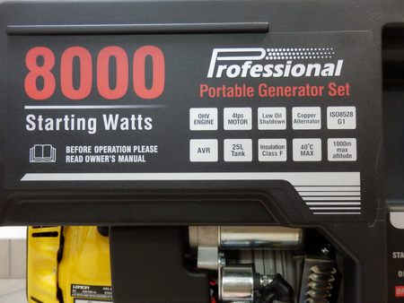 Agregat prądotwórczy Loncin LC8000D-AS trójfazowy z AVR