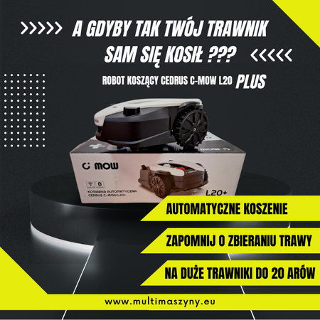 Robot koszący Cedrus C-MOW L20+ 2000m2