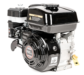 Silnik spalinowy Loncin G200F-R 196 cm³ 4,1 kW wał poziomy 19,05 x 62 mm z dodatkowym wałkiem do glebogryzarki