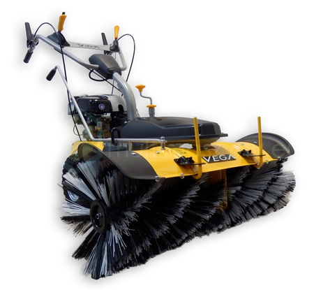 Zamiatarka spalinowa VEGA VG100V-D Loncin w zestawie z pojemnikiem