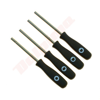 ZESTAW WKRĘTAKÓW DO GAŹNIKÓW  4 pcs KLIN , D , DD , PAC-MAN