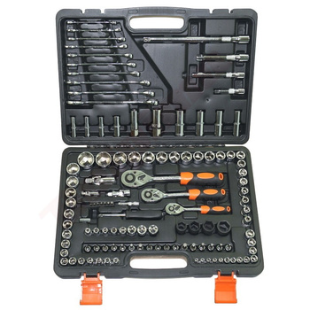 KLUCZE  120 PCS ( 1/2'' , 3/8'' , 1/4'' )