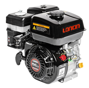 Loncin G200F-R-M silnik spalinowy 196 cm³ 4,1 kW wał poziomy 19,05 x 62 mm rozruch ręczny