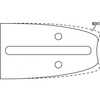 Prowadnica do piły DOLPIMA 3/8" 1,3mm 35cm 14" 140SDEA041