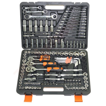 KLUCZE  151 PCS ( 1/2'' , 3/8'' , 1/4'' )