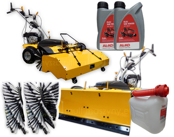 Zamiatarka spalinowa VEGA VG100V-D Loncin zestaw XXL