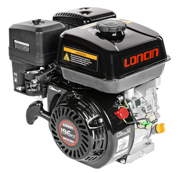 Loncin G200F-W silnik spalinowy 196 cm³ 4,1 kW wał poziomy stożkowy 20 mm 72 mm ręczny