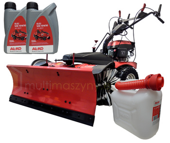 Zamiatarka spalinowa Cedrus ZM05PRO-E zestaw z pługiem