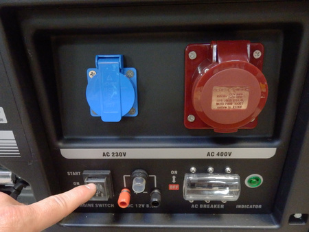 Agregat prądotwórczy Loncin LC8000D-AS trójfazowy z AVR