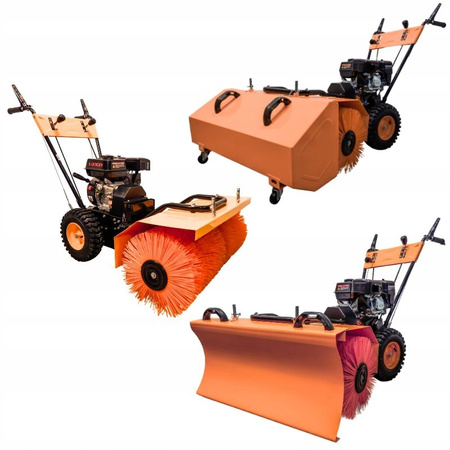 Zamiatarka spalinowa Oleo-Mac OM Line PKM 80 Loncin 196 cm³, szczotka 80 cm