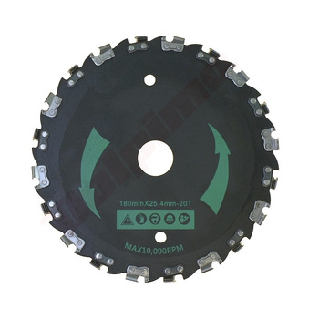 TARCZA ŁAŃCUCHOWA 180mm 20T 25,4