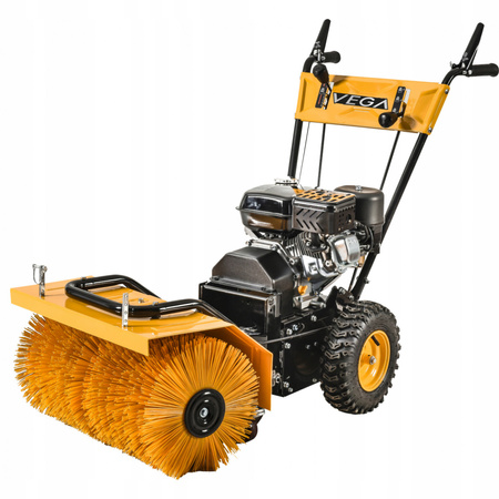 Zamiatarka spalinowa GRASS VEGA KCB25-F 3w1 Loncin 196 cm³ – szerokość 80 cm