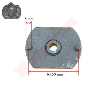 PIASTA NOŻA GGP STIGA CASTEL GARDEN 20mm H38mm ( 125463200/0 , 6125 702 0600 , 664.463.200 )