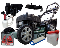 Kosiarka spalinowa Marina Boss GT52 Kawasaki z zestawem do wysysania