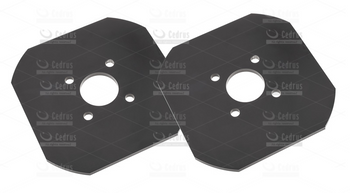 Obciążniki zestawu do orania CEDRUS glebogryzarek GL03PRO i GLX-GT65