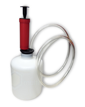 Zestaw serwisowy do odsysania paliwa i oleju