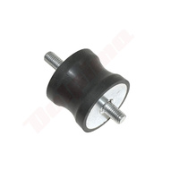 AMORTYZATOR UNI MM  50x40mm M10x28/M10x17